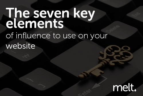 The seven key elements of influence to use on your website
