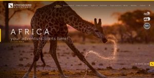 Africa Adventures Website By Melt Creative