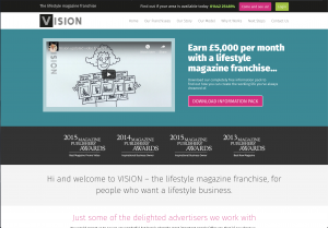 Vision Mag WordPress Website Design