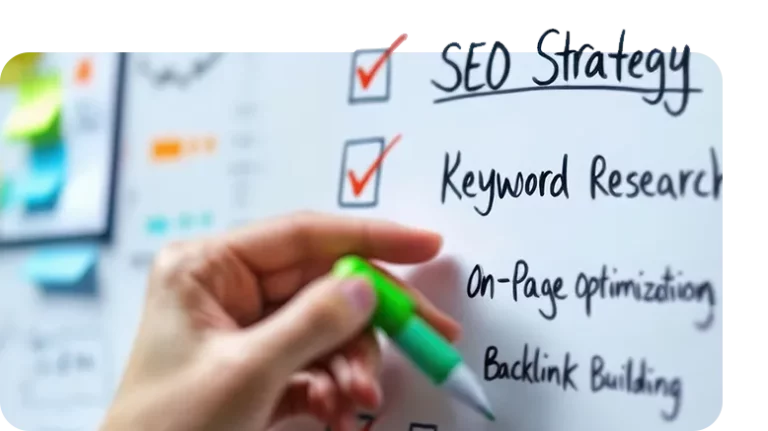 Online marketing driving leads to a business website